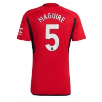 Manchester United Harry Maguire #5 Replika Hemmatröja 2023-24 Kortärmad